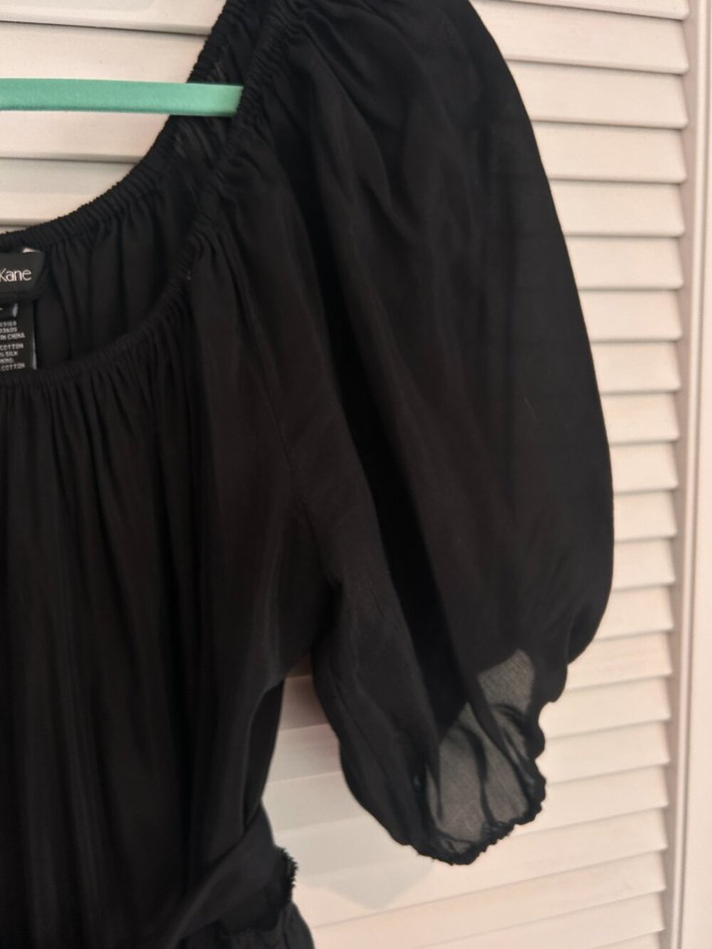 Karen Kane Puff Sleeve Tiered Maxi Dress - Picture 4 of 7
